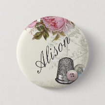 MARFIM Sewing das noções, crachá conhecido