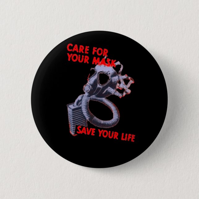 BÓTON REDONDO 5.08CM MASK (Frente)