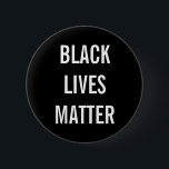 Bóton Redondo 5.08cm Matéria preta das vidas<br><div class="desc">Pelo jgimbitzki</div>