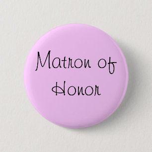 Bóton Redondo 5.08cm Matrona do Pin da honra