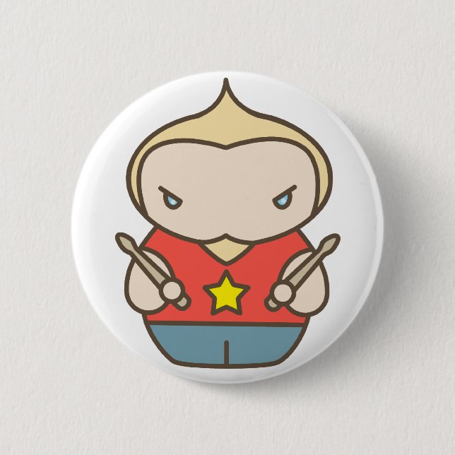 Bóton Redondo 5.08cm matt (Frente)