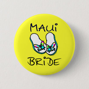 Bóton Redondo 5.08cm Maui Bride
