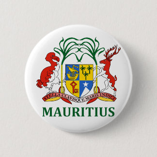 Bóton Redondo 5.08cm Maurícia - emblema/bandeira/brasão/símbolo
