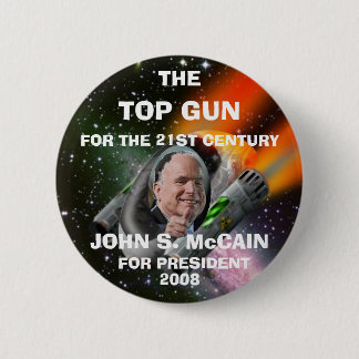 BÓTON REDONDO 5.08CM MCCAIN DE TOP GUN