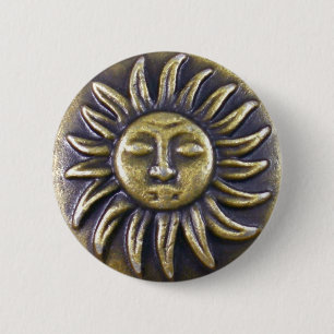 Bóton Redondo 5.08cm Medalha Sun