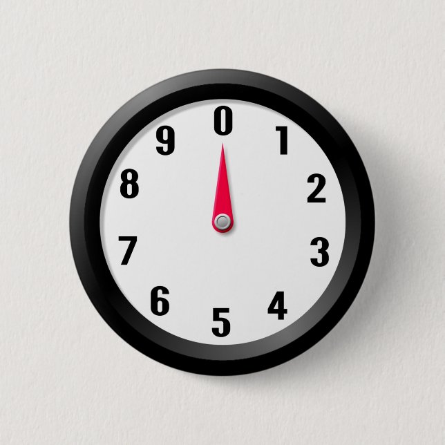 Bóton Redondo 5.08cm Medidor 0 (Frente)