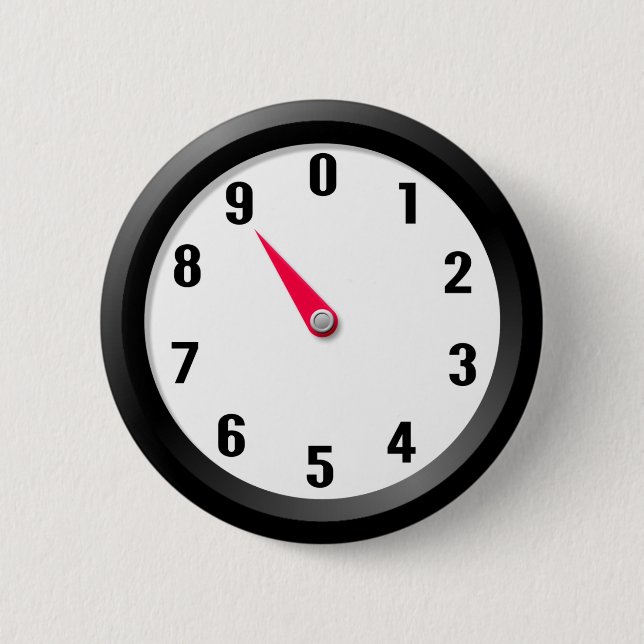 Bóton Redondo 5.08cm Medidor 9 (Frente)