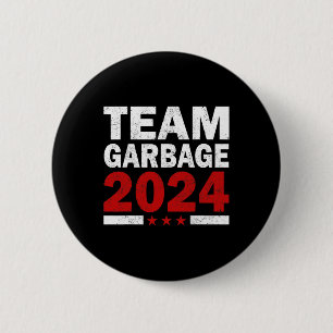 Bóton Redondo 5.08cm Mega Garbage Proud Trump Supporter