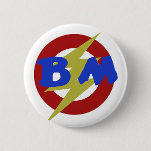 Bóton Redondo 5.08cm Melhor Homem