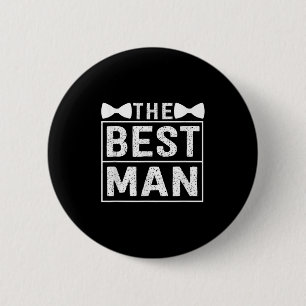Bóton Redondo 5.08cm Melhor Homem Bodas Padrinhos Divertido Noiva Solte