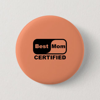 Bóton Redondo 5.08cm melhor mãe certificada