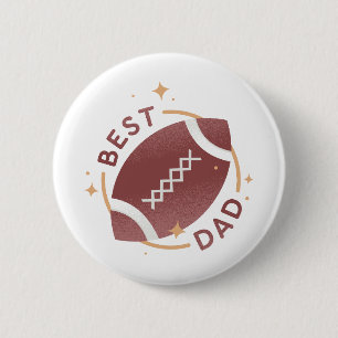 Bóton Redondo 5.08cm Melhor Pai Futebol
