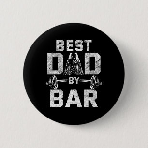 Bóton Redondo 5.08cm Melhor Pai Por Bar Para Pais De Workout Para Os Pa