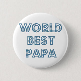 Bóton Redondo 5.08cm Melhor Papa do Mundo