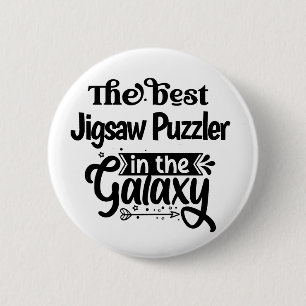 Bóton Redondo 5.08cm Melhor presente de quebra-cabeça do fã Puzzler jig