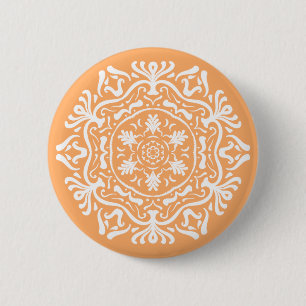 Bóton Redondo 5.08cm Melon Mandala