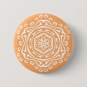 Bóton Redondo 5.08cm Melon Mandala