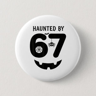 Bóton Redondo 5.08cm Meme 6 7 Italian Brainrot Fantasia de Halloween As
