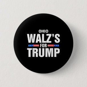 Bóton Redondo 5.08cm Meme engraçado de Ohio Wheimer para Trump Eleição 