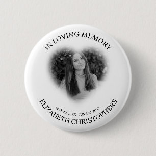 Bóton Redondo 5.08cm Memória Personalizada de Fotografia Personalizada