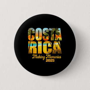 Bóton Redondo 5.08cm Memórias do Fazer da Costa Rica 2025 Correspondend