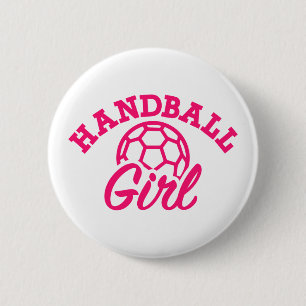 Bóton Redondo 5.08cm Menina do handball