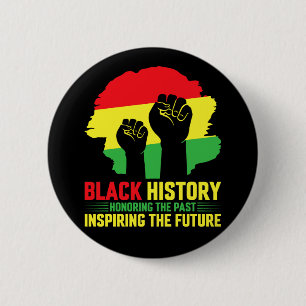Bóton Redondo 5.08cm Mês da História Negra