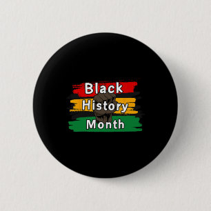 Bóton Redondo 5.08cm Mês da História Negra Celebrando o Levantamento Ju