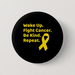 Bóton Redondo 5.08cm Mês De Sensibilização Para O Cancer Da Infância Pa