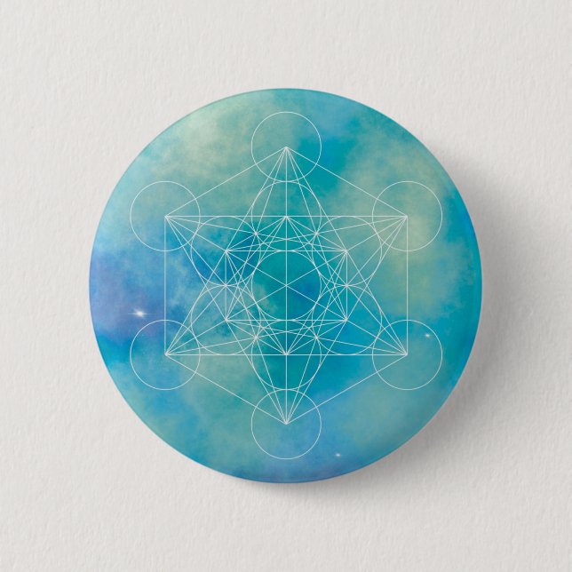 Bóton Redondo 5.08cm metatron (Frente)