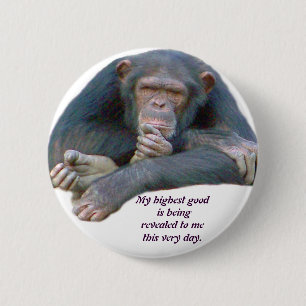 Bóton Redondo 5.08cm Meu Good_ mais alto Button_by Elenne Boothe