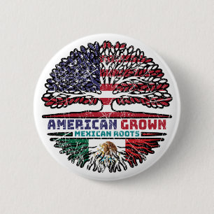 Bóton Redondo 5.08cm México México México, EUA, EUA, Estados Unidos