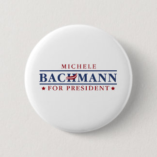 Bóton Redondo 5.08cm Michele Bachmann 2012