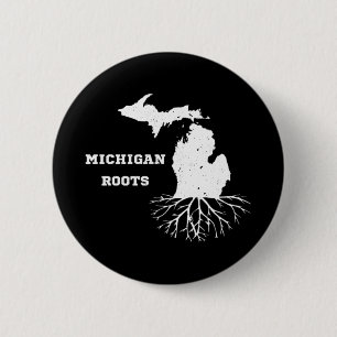 Bóton Redondo 5.08cm Michigan Roots