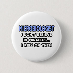 Bóton Redondo 5.08cm Milagres e Microbiólogos