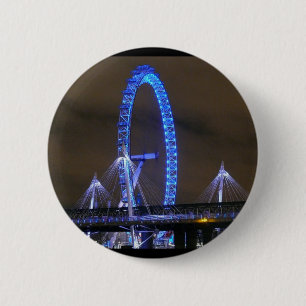 Bóton Redondo 5.08cm Millennium Wheel Londres