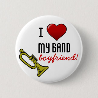 Bóton Redondo 5.08cm Mim coração meu namorado da banda