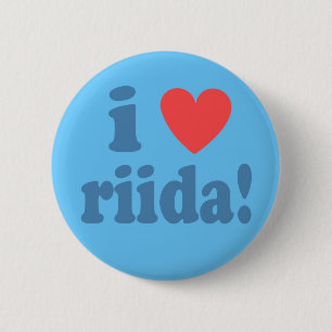 Bóton Redondo 5.08cm Mim coração Riida!