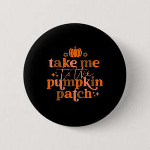 Bóton Redondo 5.08cm Mim Para O Pumpkin Patch Autumn Queda Ação De Graç