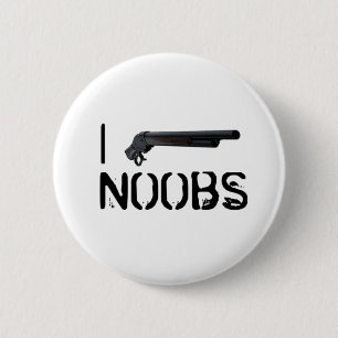 Bóton Redondo 5.08cm Mim Pwn Noobs