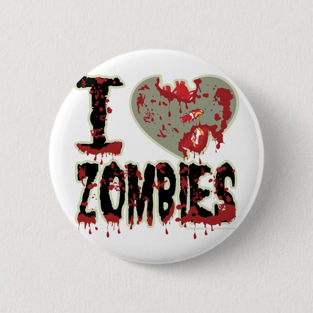 Bóton Redondo 5.08cm mim zombis do coração! (Frente)