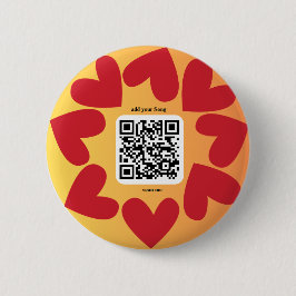 Bóton Redondo 5.08cm Mit personalisierten Song per QR-code
