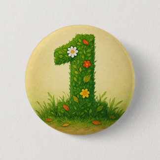 Bóton Redondo 5.08cm Mittens Number 1