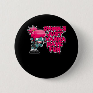 Bóton Redondo 5.08cm Modelo Vintage Fotograp Ghouts Só Para Divertir-Se