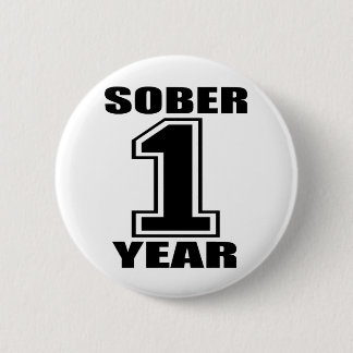 Bóton Redondo 5.08cm Modere um preto de 1 ano no branco