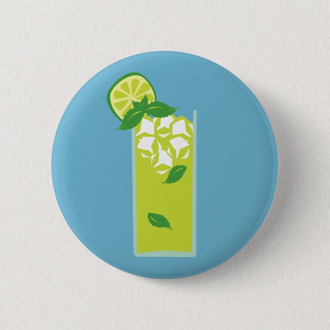 Bóton Redondo 5.08cm Mojito (Frente)