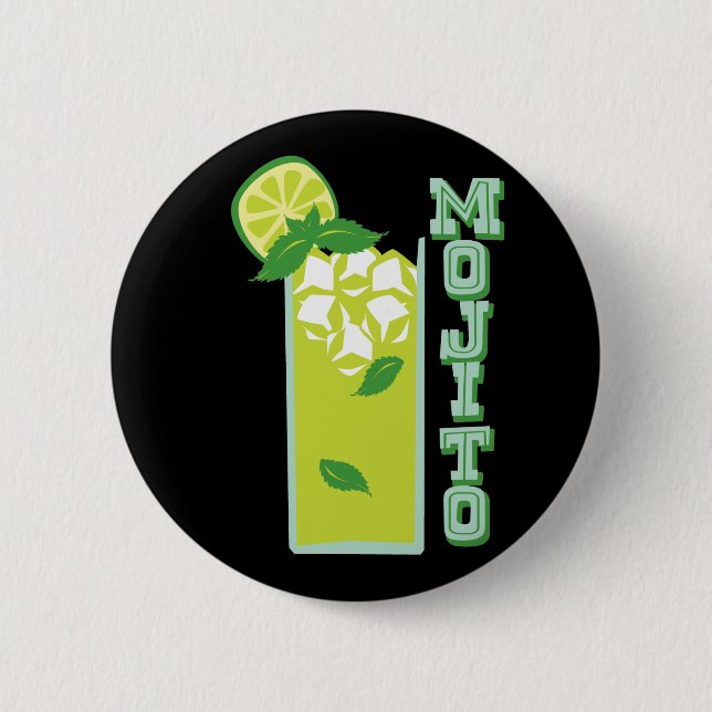 Bóton Redondo 5.08cm Mojito (Frente)