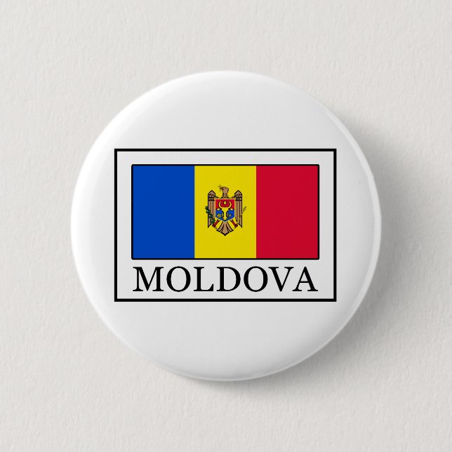 Bóton Redondo 5.08cm Moldávia (Frente)