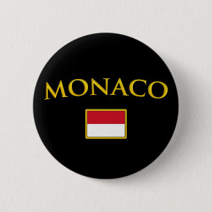 Bóton Redondo 5.08cm Monaco dourado