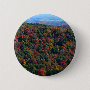 Bóton Redondo 5.08cm Montanhas Appalachian em queda